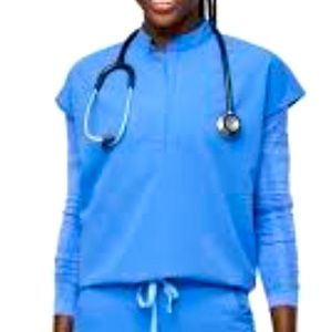 Figs NWT Capri Blue Rafaela Top size Medium